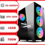 Ігровий ПК E5-2650v4 12/24 2,2-2,9GHz 16GB GTX 1650 4GB GDDR6 700W НОВ