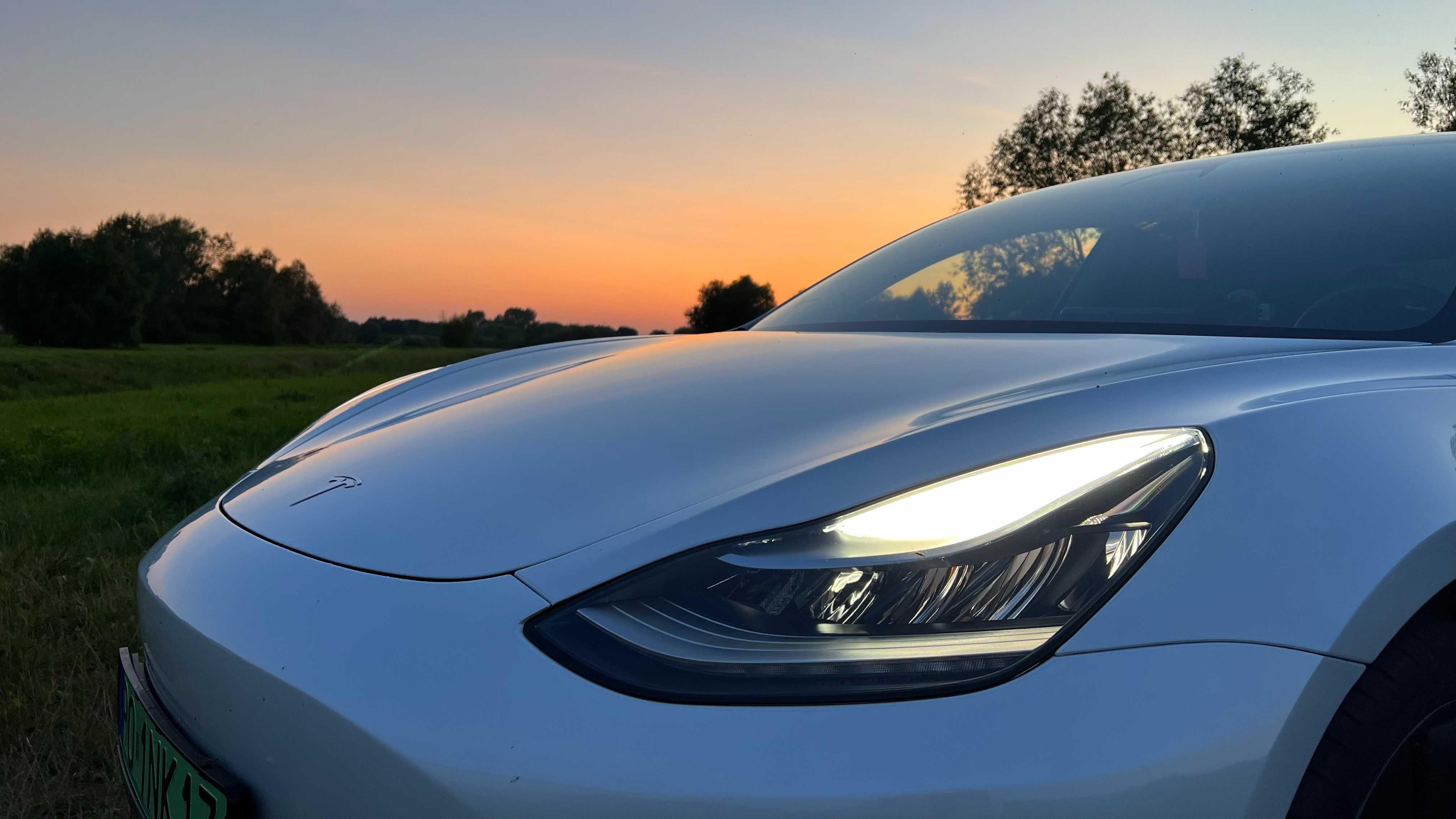 Tesla wynajem, auto do ślubu, Tesla 3 Performance