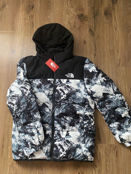 Kurtka męska zimowa logo the north face S M L XL XXL