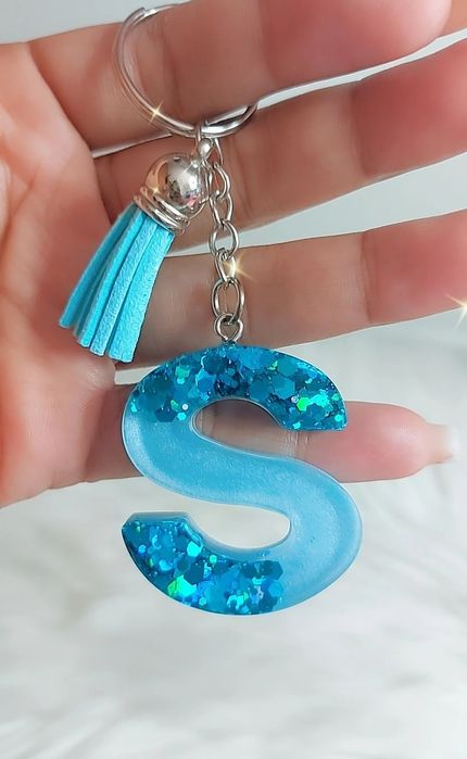 Letras disponível. Porta Chaves Letra