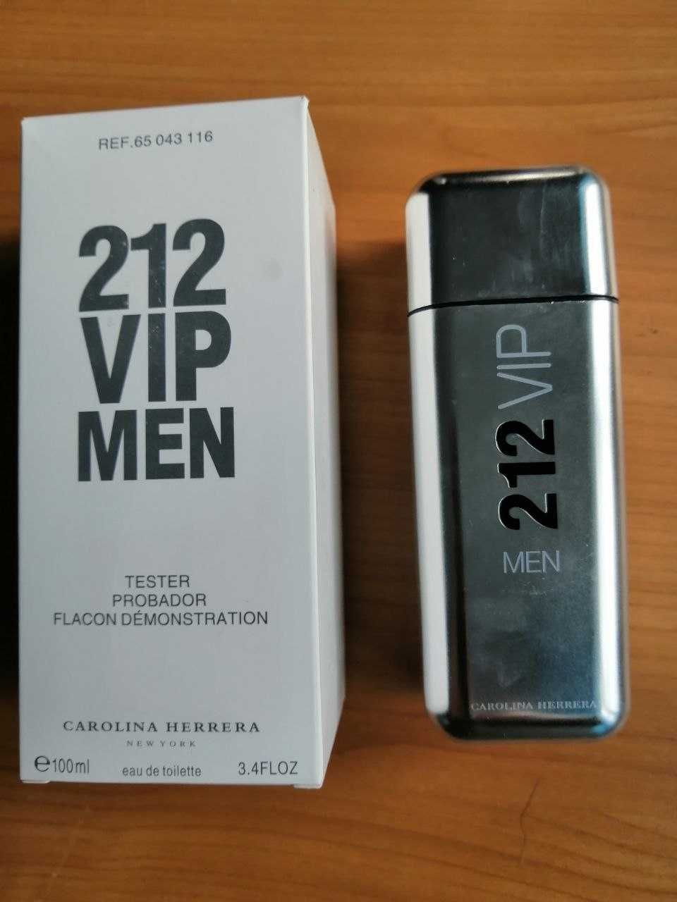 Новий чоловічий Carolina Herrera 212 VIP Men /100 Мл + ПОДАРУНОК