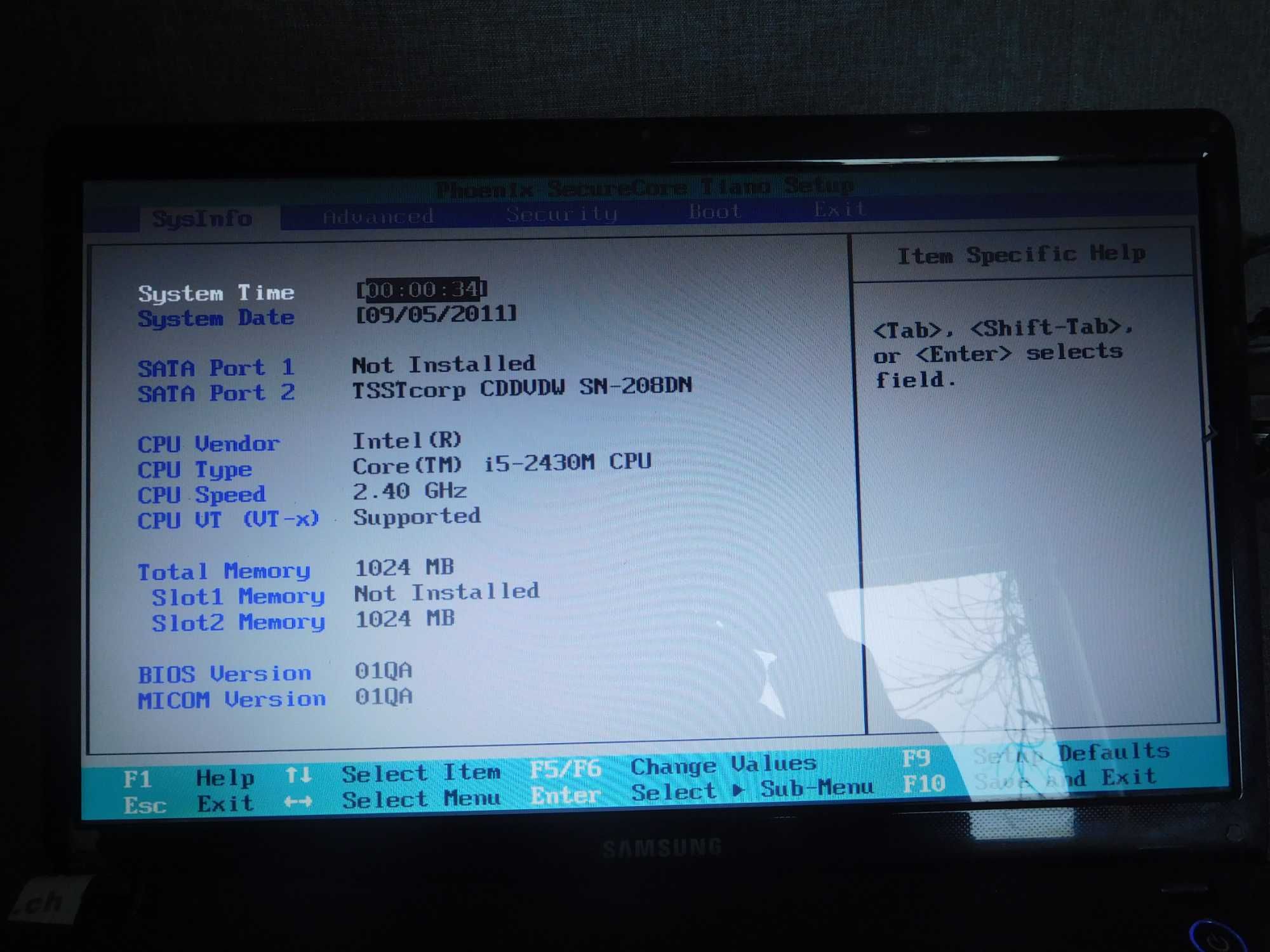 Laptop notebook Samsung NP300E5C Core i5 + zasilacz