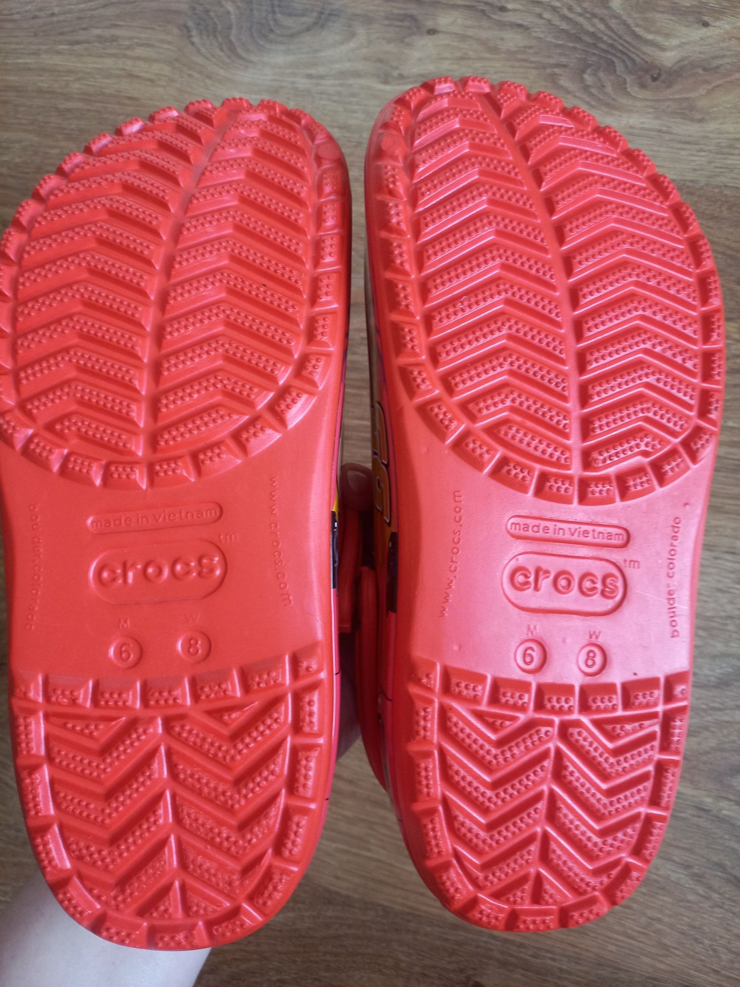 Капці CROCS Cars X Classic Clog Red .