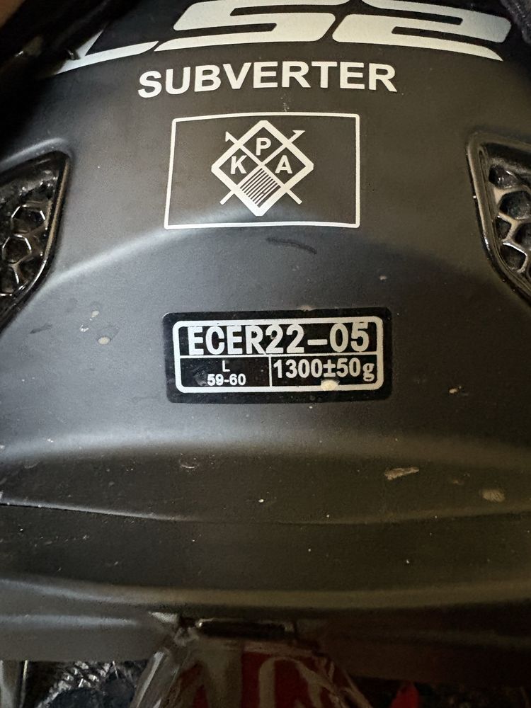 full face ls2 motocyklowy