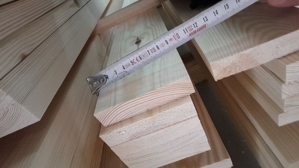 Deska strugana 20x95 mm heblowana drewniana
