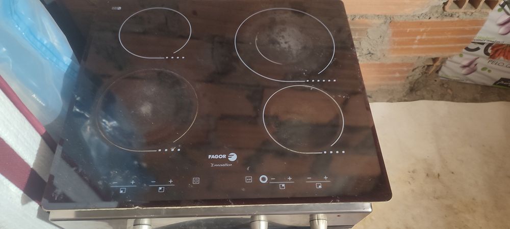 Forno elétrico e placa eletrónica