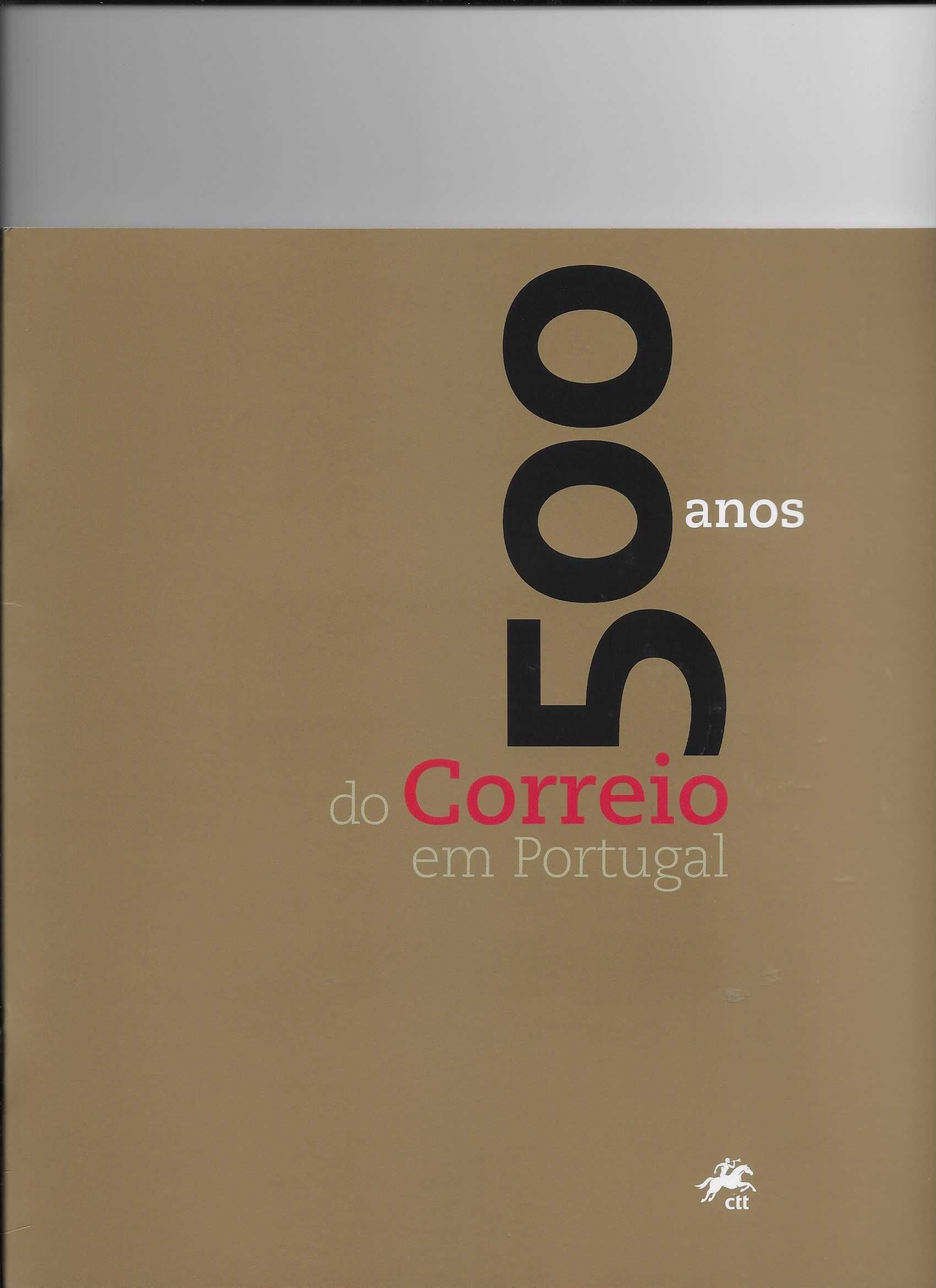Brochura 500 anos dos Correios em PORTUGAL - 2017