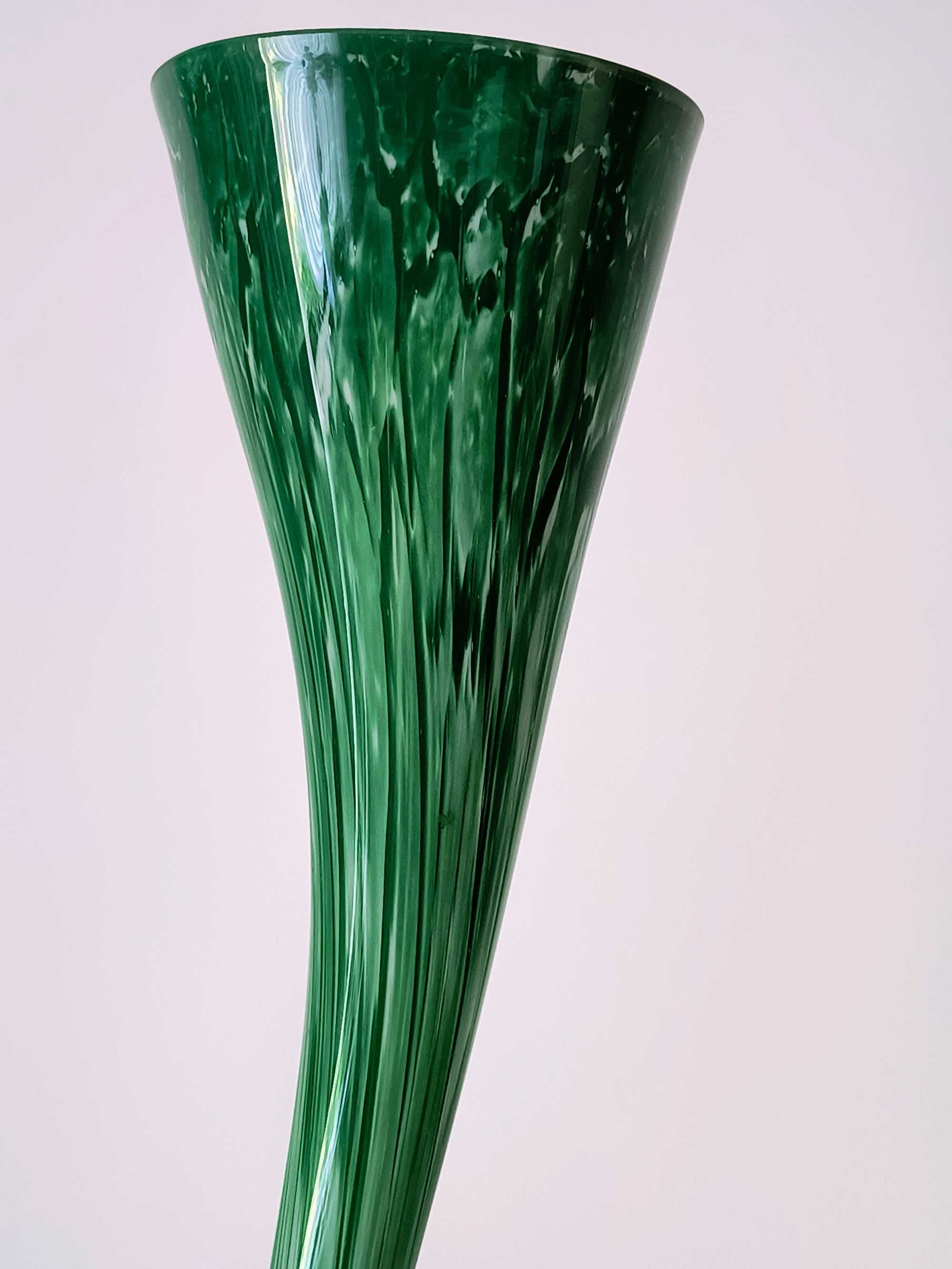 Duży wazon szklany HS Krosno- 82 cm
