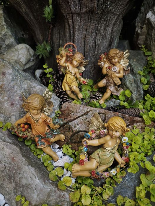 Aniołki, anioły do zawieszenia,  Włochy,  Depose,  Simonetti sygnowane