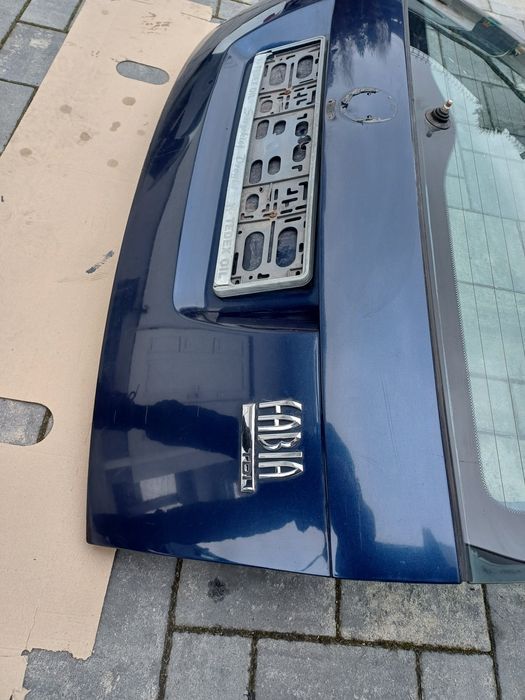 Skoda Fabia 1 kombi klapa bagażnika granatowa 9460
