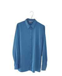 Reserved niebieska "satynowa" koszula damska rozmiar L 40