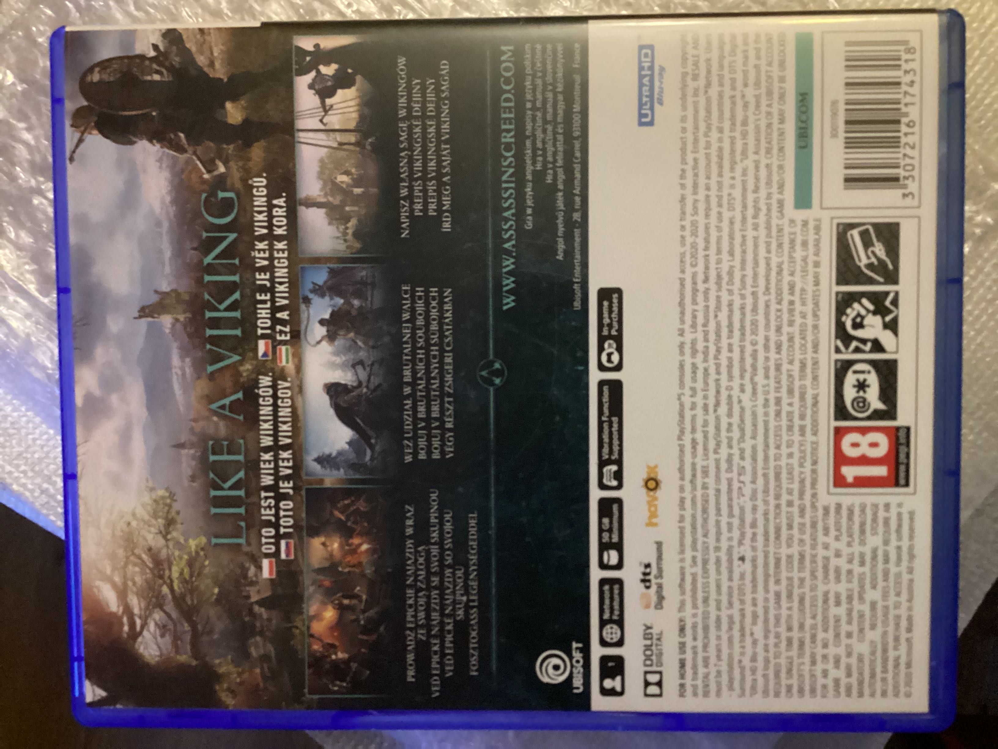 Sprzedam grę Assassin Creed Valhalla na konsole Ps5