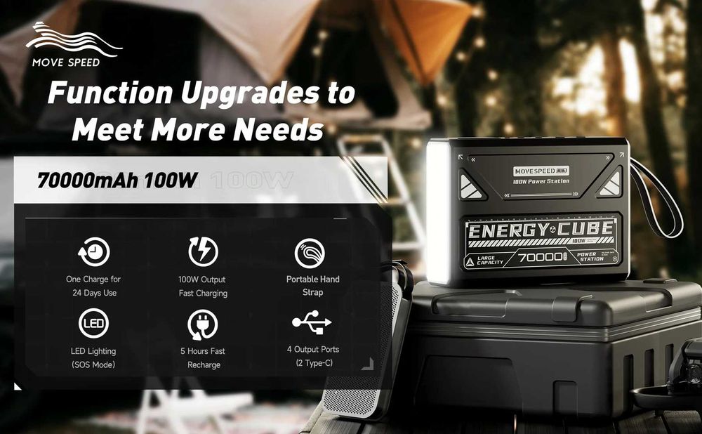 Повербанки Movespeed Z70 Pro Max 145W 70000mAh