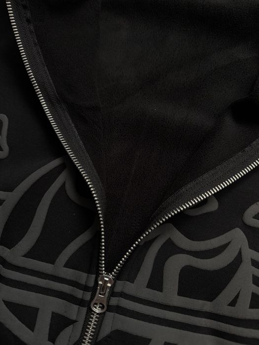 Broken Planet zip hoodie Оверсайз зіп худі з принтом кофта паф принт