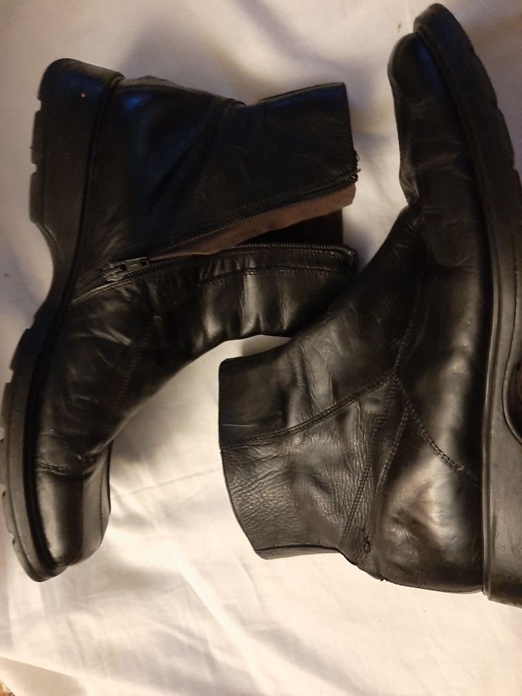 Czarne buty zimowe,  męskie,  ALDO