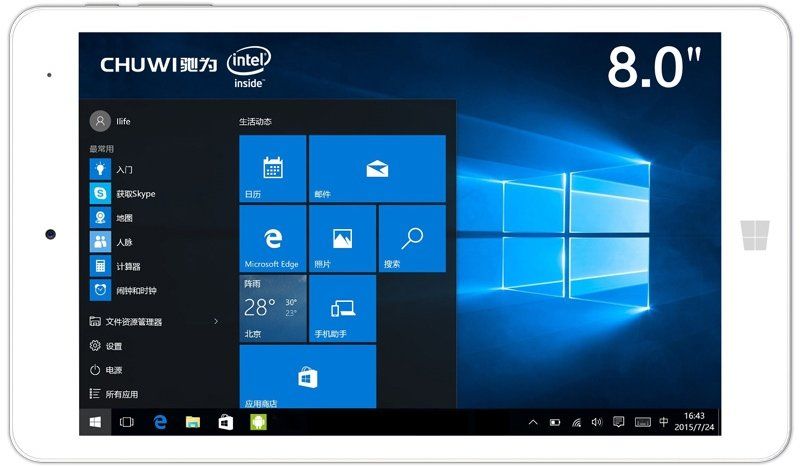 Tablet Chuwi HI8 Air 8";2gb/32gb;2 sistemas operativos:Android e Win10