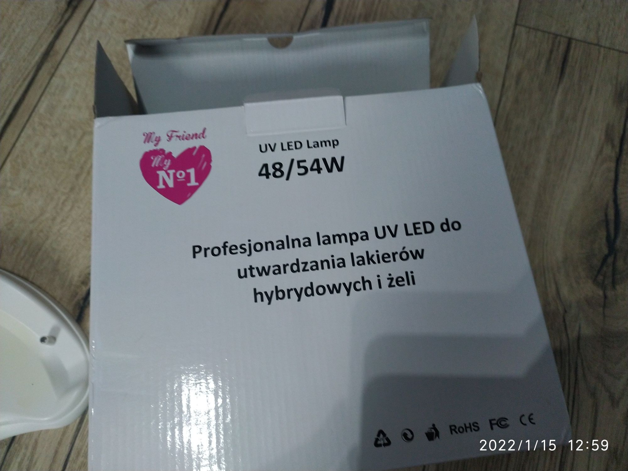 Lampa led 48/54W  uszkodzona