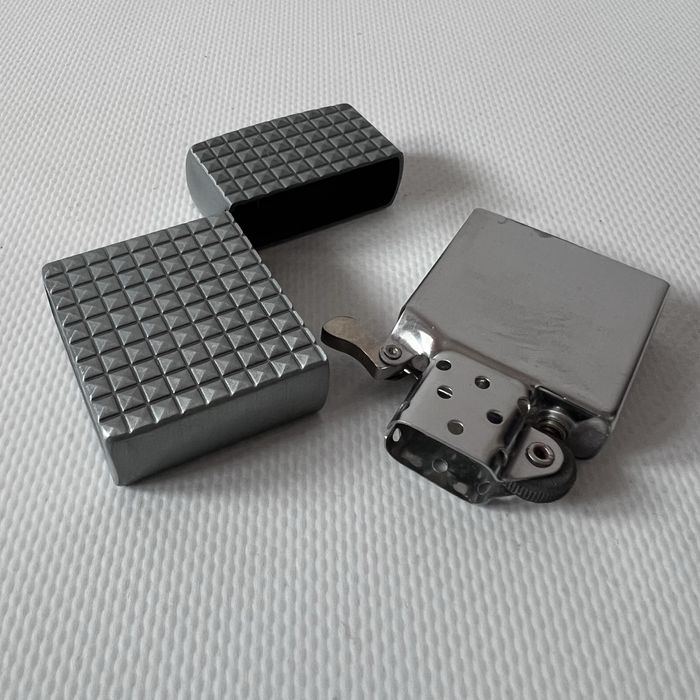 Набір бензинова запальничка Kantai EM09 + бензин очищений форма Zippo