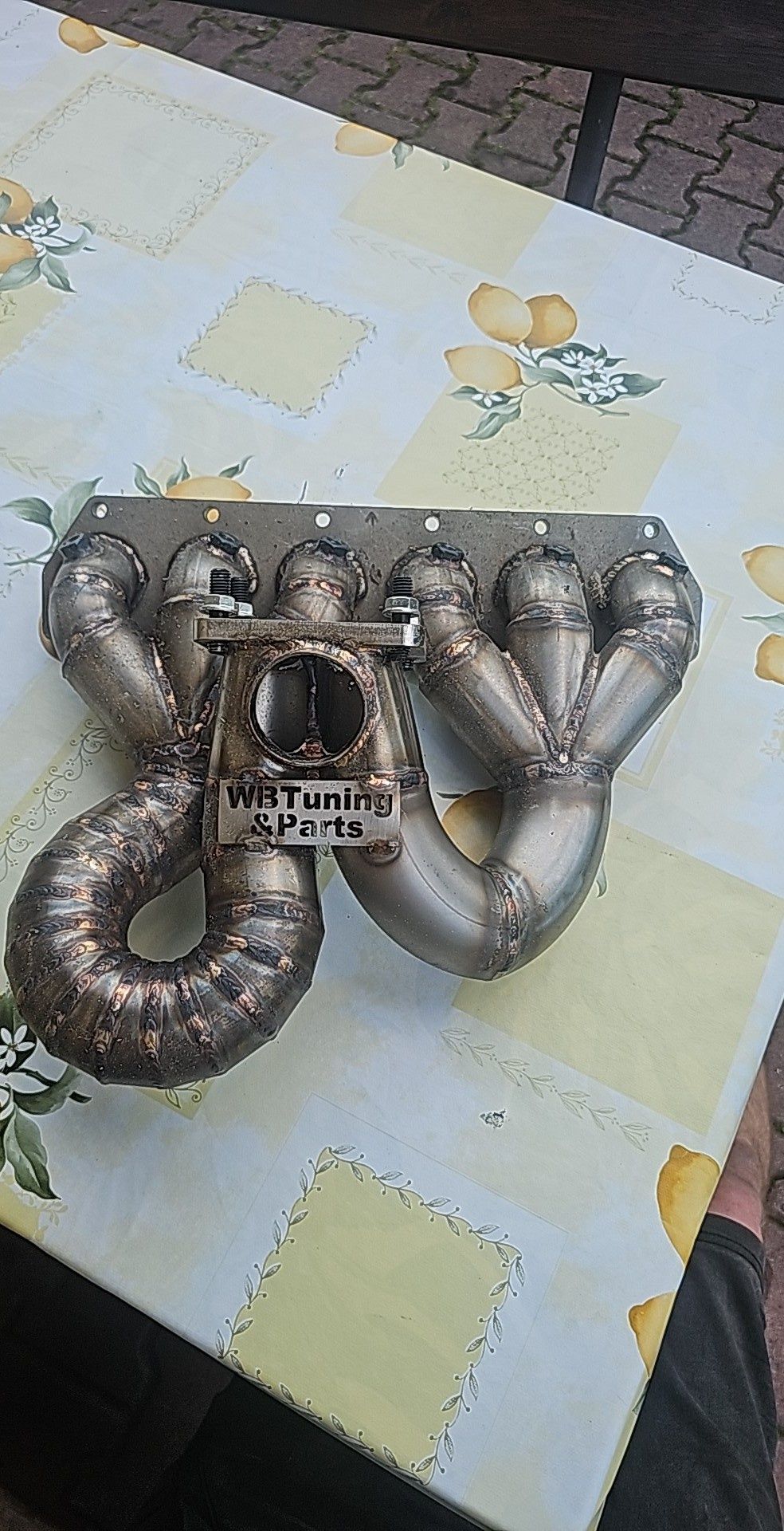 Nowy Kolektor wydechowy VR6 turbo 3.2  T3 twinscroll 6x egt