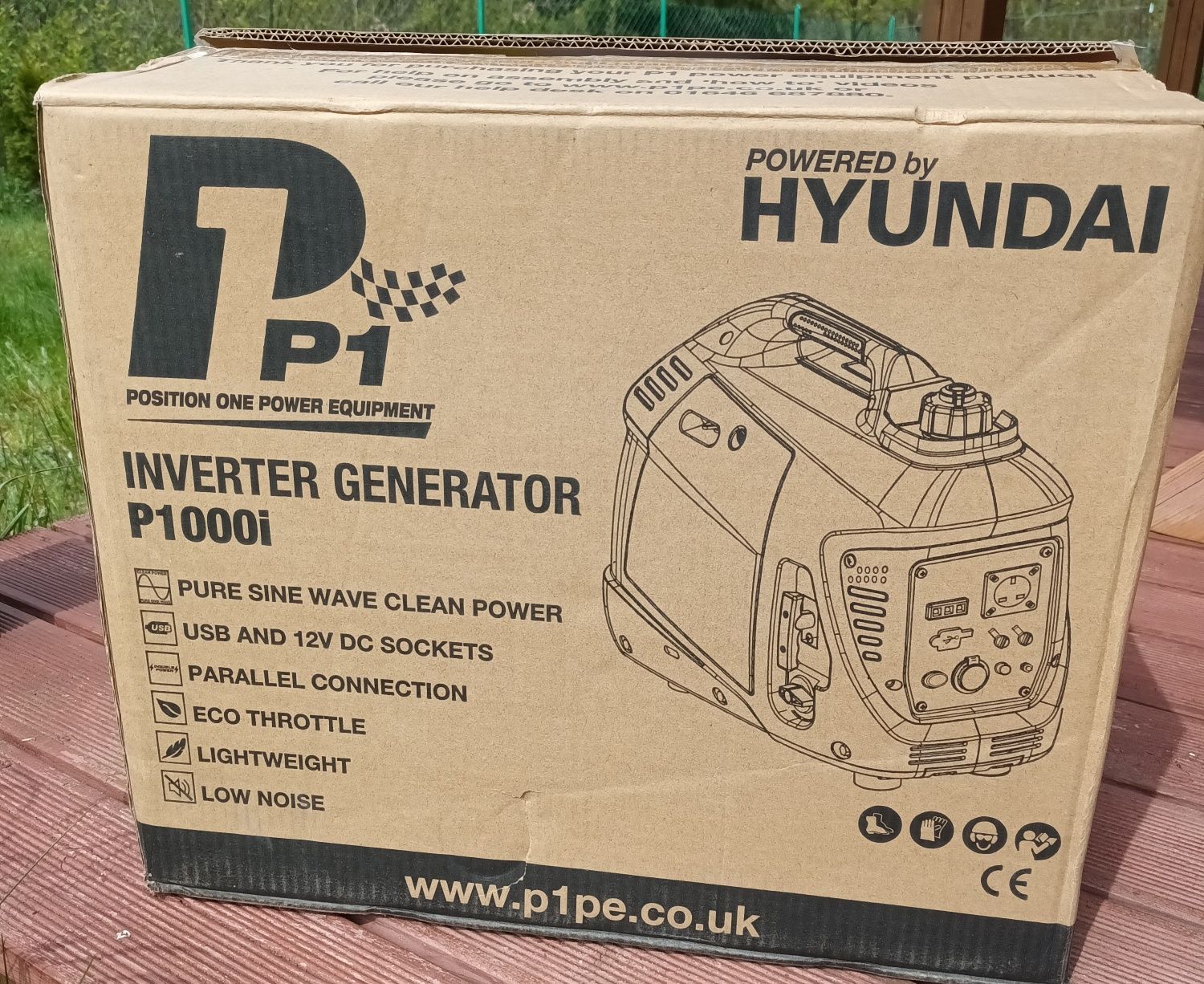 Agregat Generator pradotworczy Powered by Hyundai