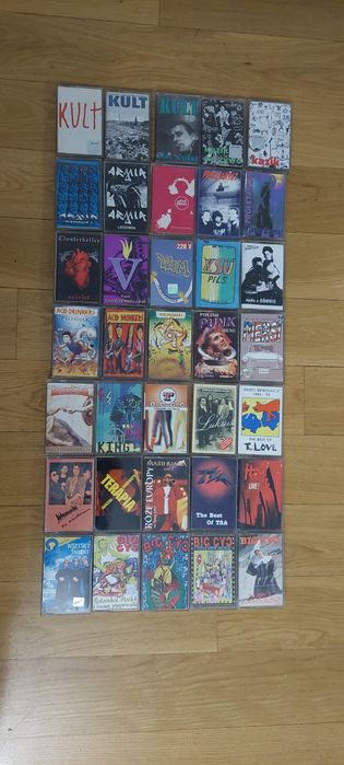 Kasety magnetofonowe polski pank rock