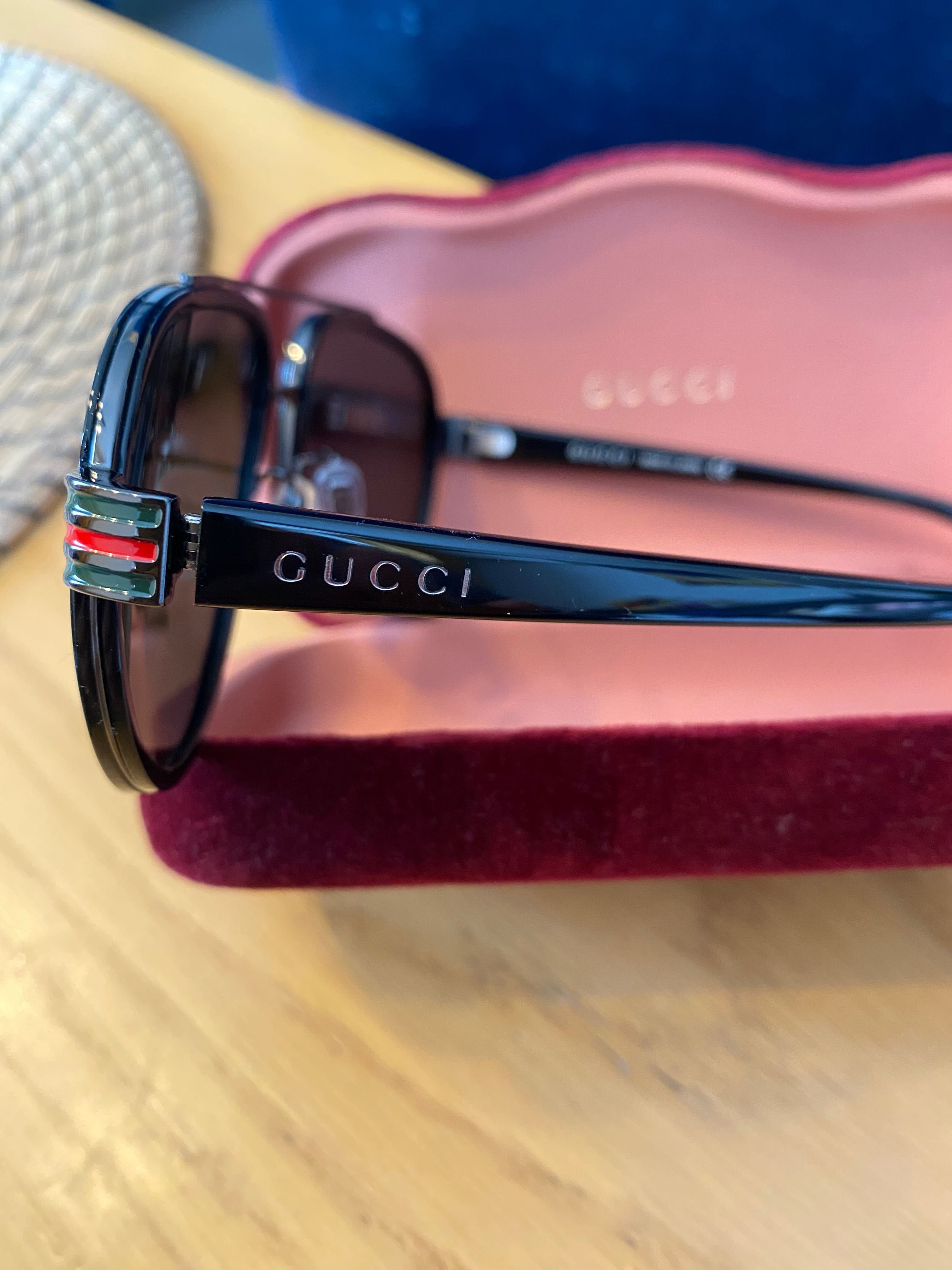 Gucci okulary przeciwsłoneczne męskie