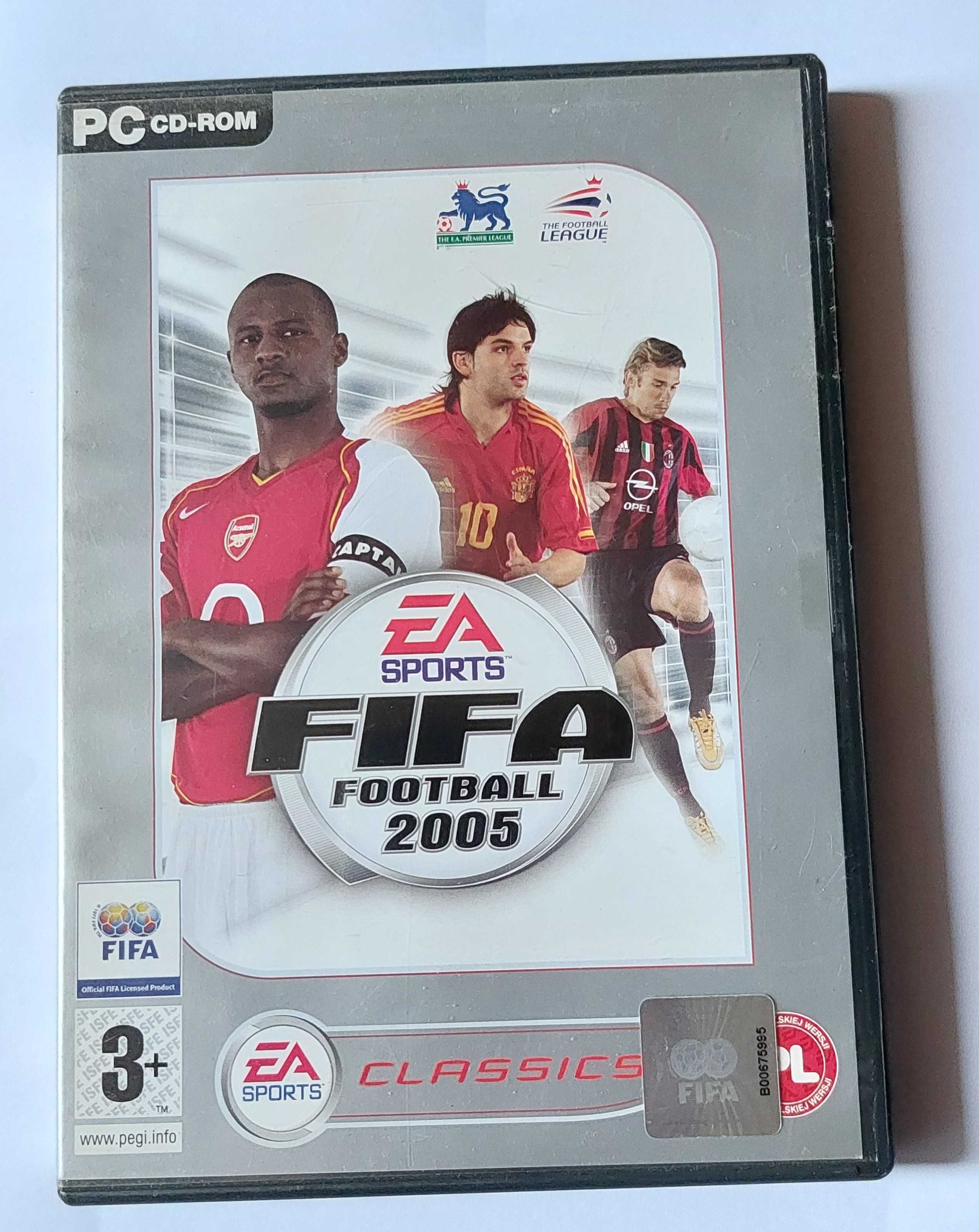 FIFA FOOTBALL 2005 | piłka nożna | gra piłkarska po polsku na PC