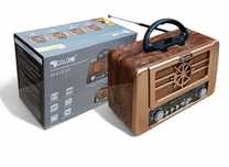 Radio RETRO przenośne SOLARNE głośnik bluetooth akumulator usb
