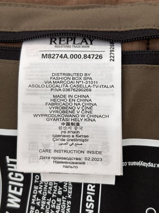 Kurtka zimowa REPLAY