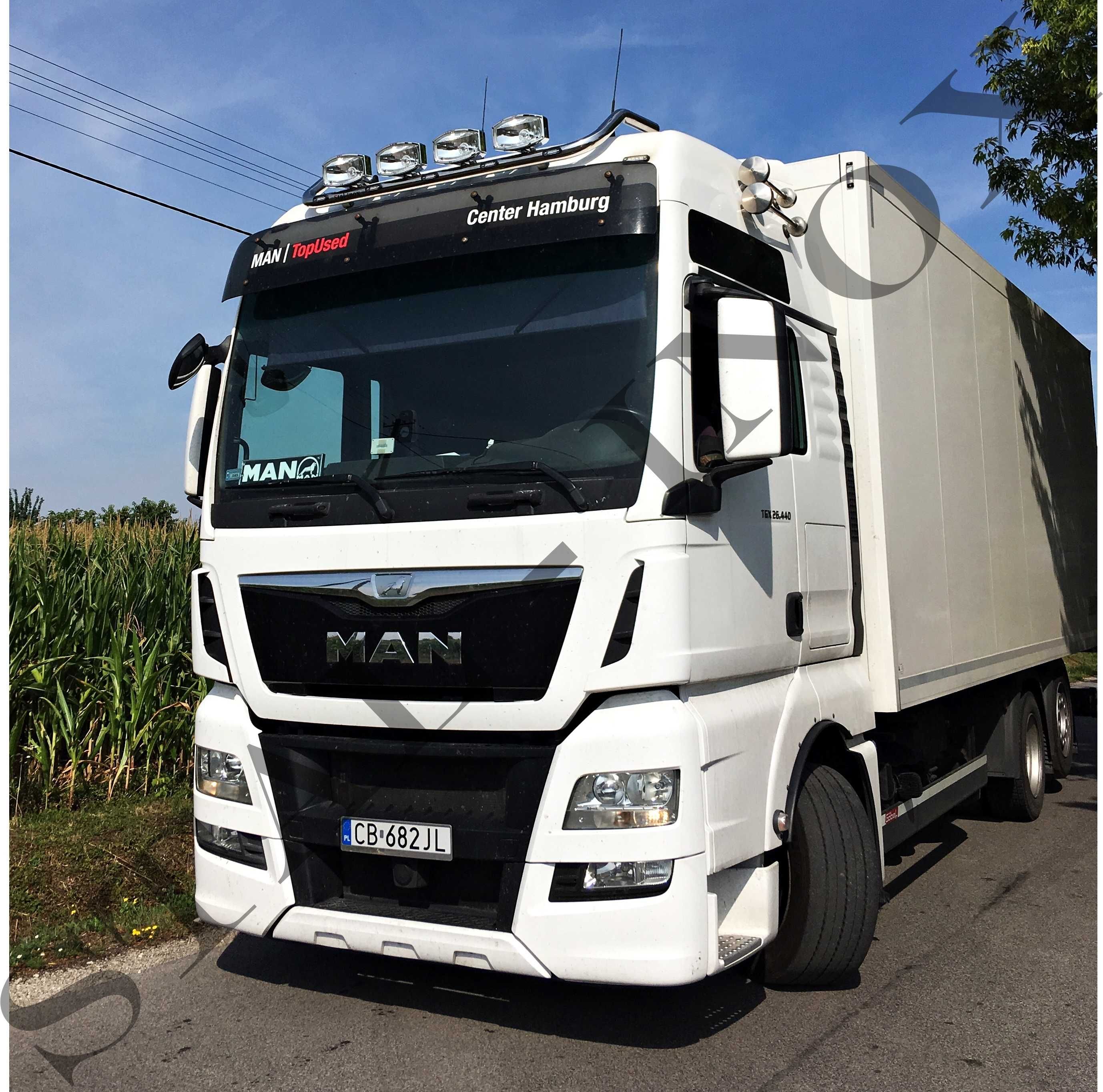 ORUROWANIE Górne MAN Tgx / Tga / Tgs / Tgm oświetlenie