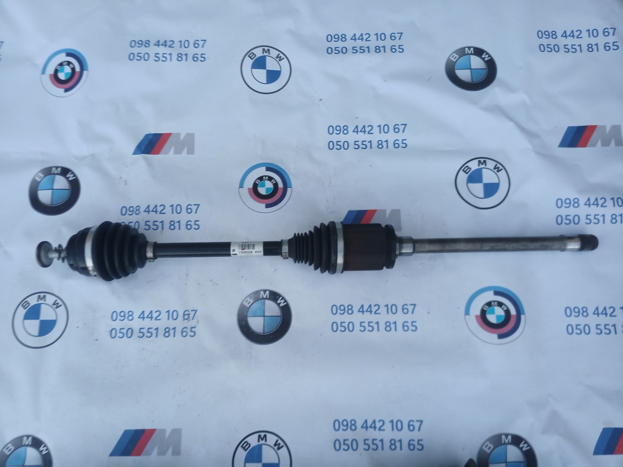 Полуось піввісь BMW X3 F25 26 X5 E70 F15 N20 N55 кулак шрус привод вал