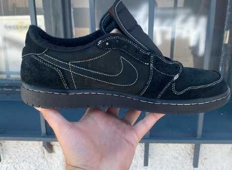 nowe Nike_Jordan1RetroLowTravisScottBlackPhantom  RR-44