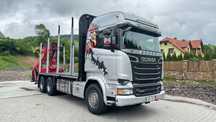 Scania R520 V8 Do drewna