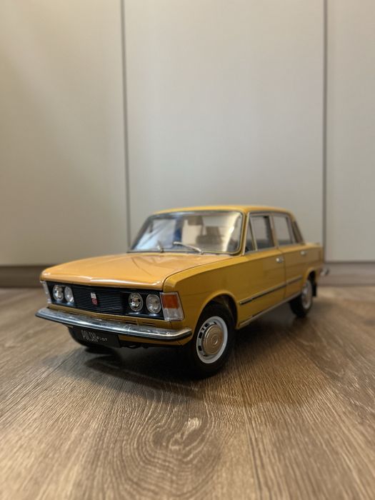 Model samochodu Fiat 125 P kolekcja DeAgostini 1:8
