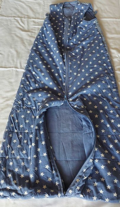 Śpiworek niemowlęcy plus 3 kocyki i Gratis! długa Flanelowa pielucha