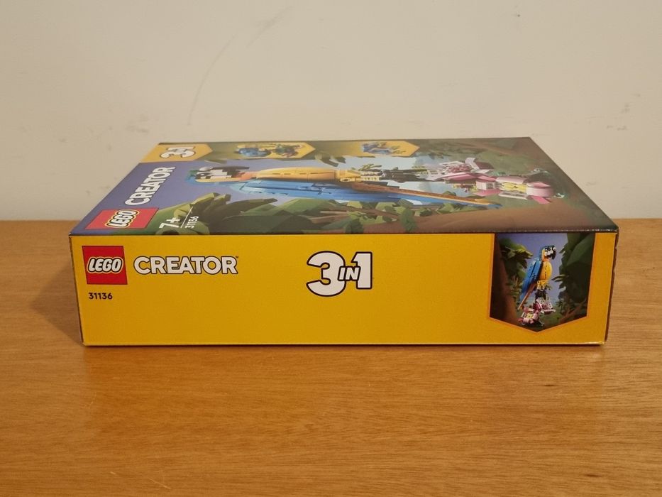Lego Creator 3-in-1 31136 - Papagaio Exótico [novo]