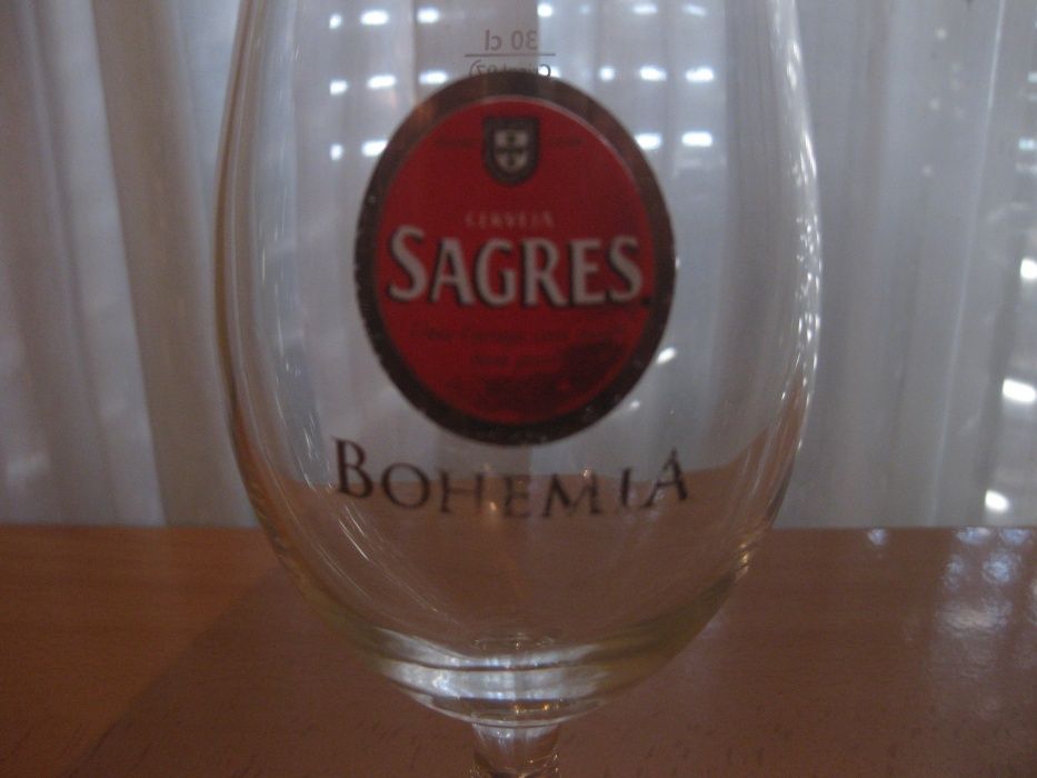 Copo Coleccionável “Sagres Bohemia” Impecável