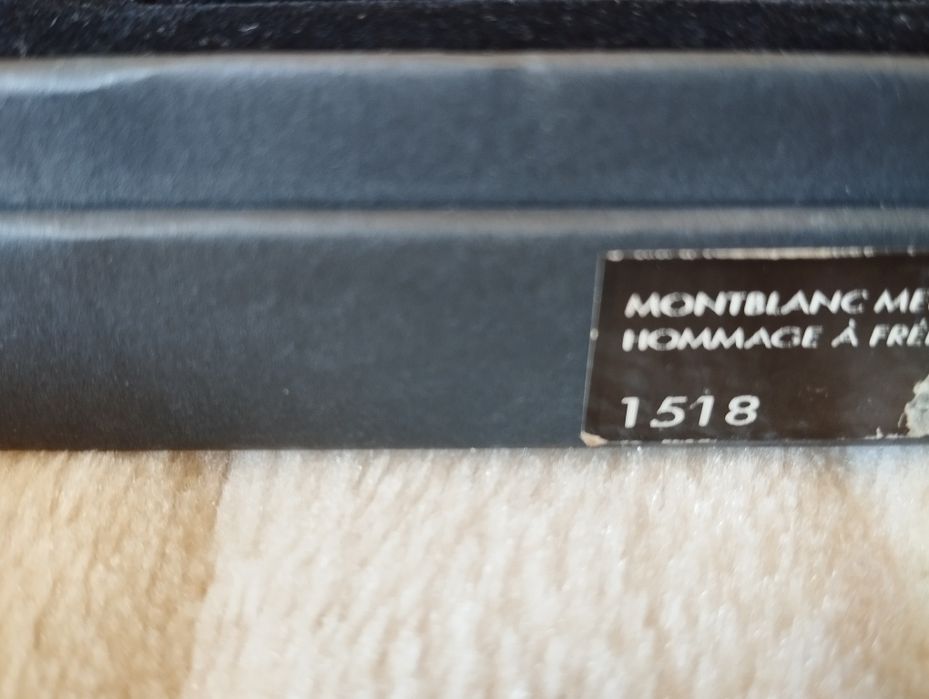 Caneta Mont Blanc ouro 14k