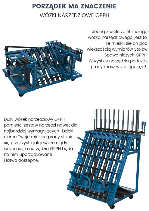 Wózki narzędziowe GPPH