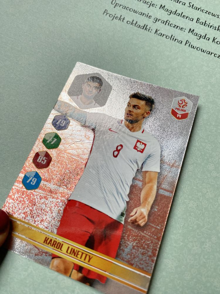 Karta kolekcjonerska Piłkarze Karol Linetty