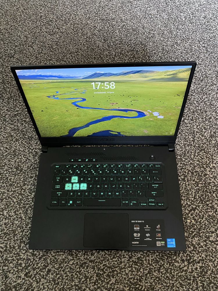 Laptop gamingowy Asus tuf f15