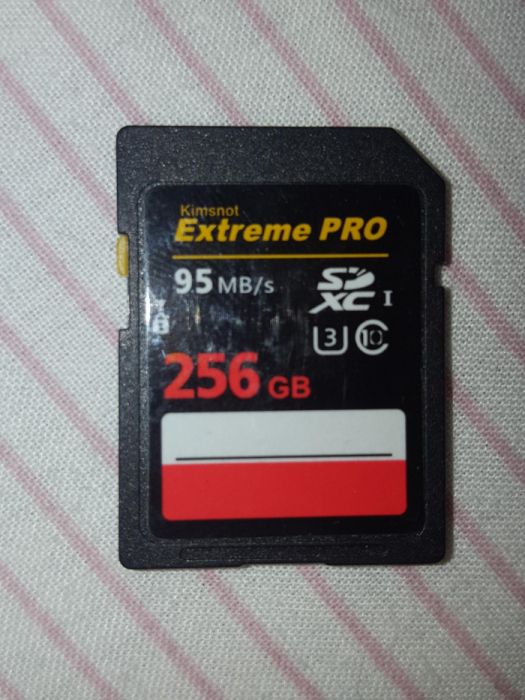 Cartão de Memória 250gb classe 10