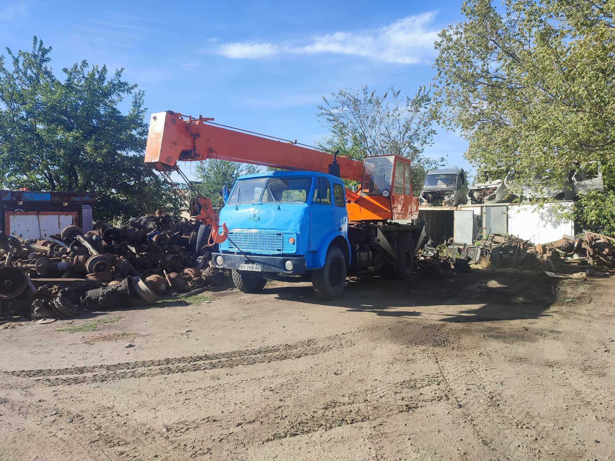 Кран МАЗ Івановець