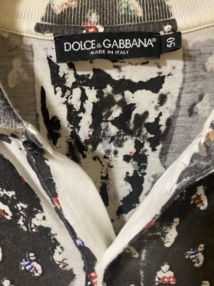 Мужское оригинальное поло Dolce&Gabbana