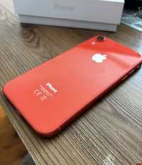 iPhone XR 128 GB, pomarańczowy, idealny jak nowy