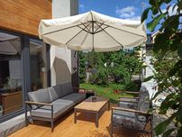 Solidny parasol przeciwsłoneczny NOWY