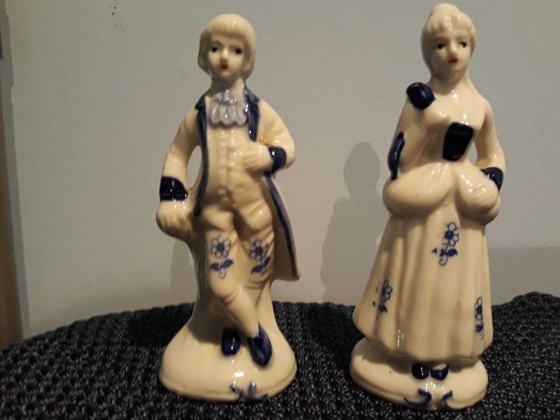 2 porcelanowe figurki
