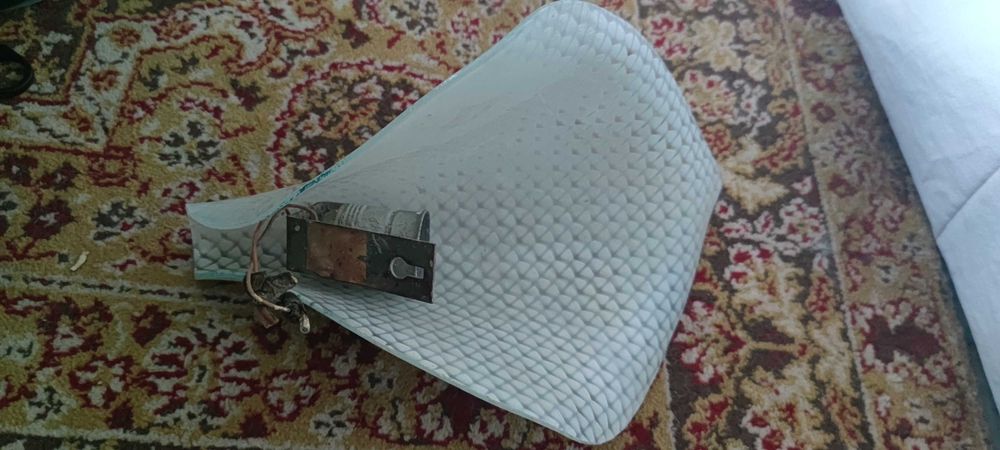 Klosz, żyrandol, PRL