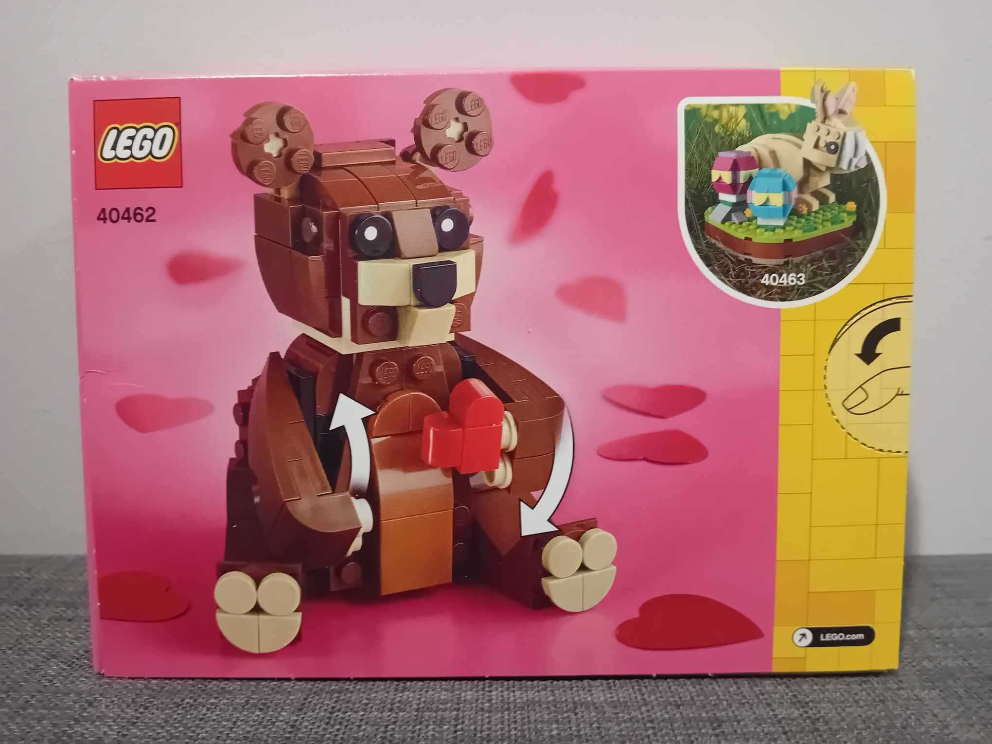 LEGO 40462 Walentynkowy niedźwiedź brunatny NOWY WALENTYNKI