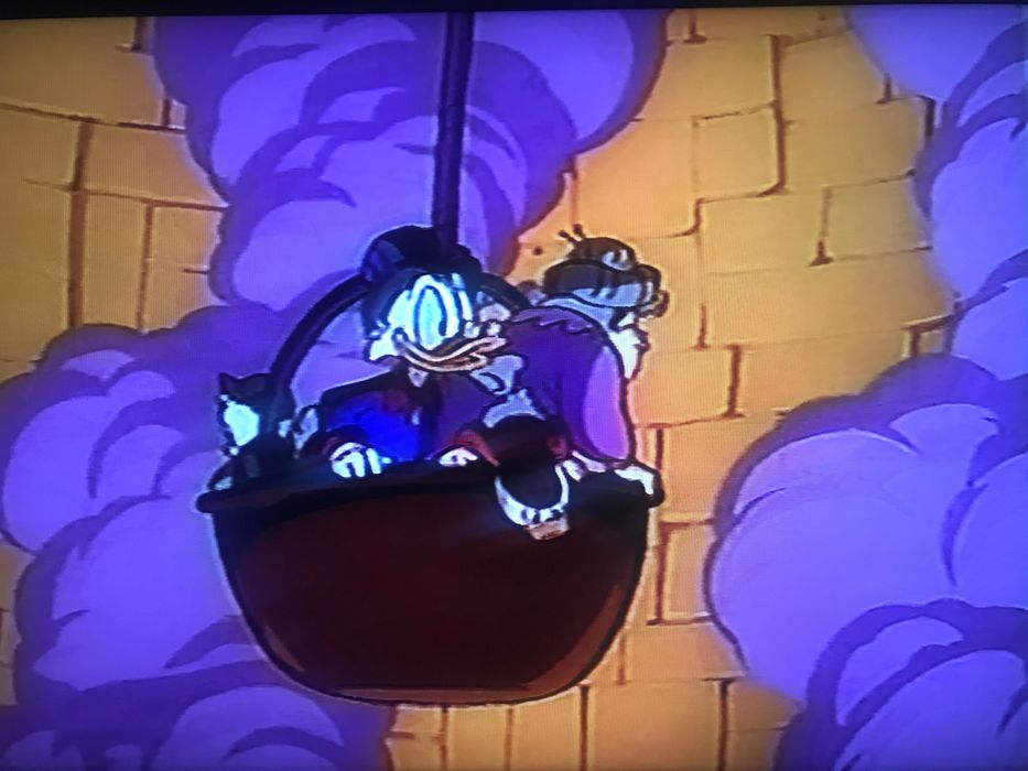 Видеокассета BASF с мультсериалом Утиные истории (1987) Эпизоды 01-08